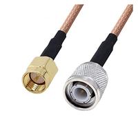 QSBVSO Rg316 Câble de raccordement Rpsma/sma à TNC Adaptateur mâle mâle et femelle 50ohm Nut Pigtail Rg316 Voleur droit Jumper coaxial(2m,3SMAM-TNCM)