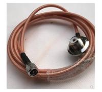 QSBVSO SO239 PL259 UHF Femme à M~ni Uhf Connecteur mâle Compatible With antenne mobile de voiture Rg142 Câble coaxial(0.1m)