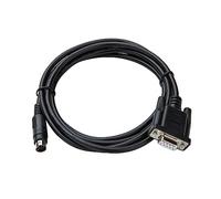 QSBVSO TK6070-FX for écran Tactile Weinview TK6070 connecter Le câble PLC de la série FX câble de Programmation TK6070IH/IK/IP-FX(Black Version,2m)