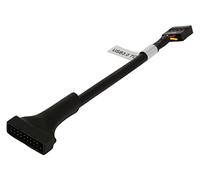 QSBVSO USB 2.0 Carte mère Carte mère 9 Broches en-tête Femelle à USB 3.0 20 Câble de convertisseur Adaptateur mâle du boîtier des Broches