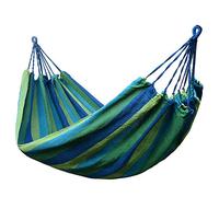 QSCTYG Hamac Portable Hammock Hammock Hammock Chambre à Coucher Hamac Chair Voyage Camping en Plein air Chaise Swing Épais Toile Lit Hammocks 178 (Color : Blue 01)