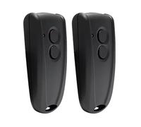 QSDIYRF Telecommande Portail Télécommande de Porte de Garage Compatible avec Ecostar RSE2 RSC2 433,92 MHz Rolling Code, Paquet de 2 (Manuel en Anglais, Allemand, Français et Italien)