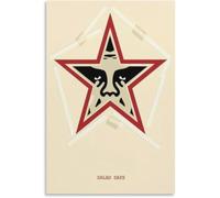 QSDTGHUIKP Abstrait Shepard Fairey Affiches et impressions Shepard Fairey《Salad Days》Art mural Peinture pop moderne pour la maison Décor photo 40x55cmx1 Sans cadre