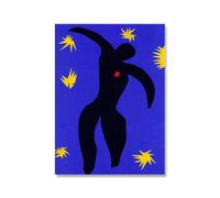 QSDTGHUIKP Henri Matisse Art mural abstrait Henri Matisse « Icare » Affiche et impressions Peinture sur toile vintage pour décoration murale de maison Image 40x55cmx1 Sans cadre