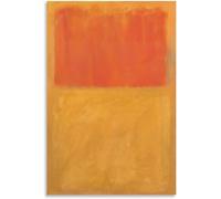 QSDTGHUIKP Sans titre par Mark Rothko Affiche et impressions Mark Rothko Art mural Toile abstraite de peinture pour décor de salon Tableau 16x24inx1 sans cadre