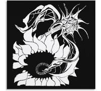 QSDTGHUIKP Tournesols de M.C. Escher Affiche et estampes Art mural abstrait M.C. Escher Peinture sur toile pour bureau Décoration murale 40x40cmx1 Non encadré