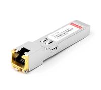 QSFPNESE Émetteur-récepteur SFP RJ45 1000BASE-T en cuivre jusqu'à 100 m sur câble Cat 5, compatible avec Cisco GLC-T/SFP-GE-T, Meraki, Mikrotik, Ubiquiti, Netgear, TP-Link et autres commutateurs
