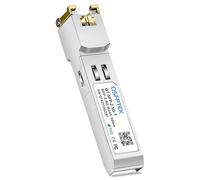 QSFPTEK 2.5GBASE-T SFP vers RJ45 Transceiver Compatible avec Cisco SFP-2.5G-T, Ubiquiti, MikroTik, TP-Link Switch/Routers, jusqu'à 100m (Doit être Connecté au Port 2.5G)