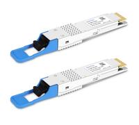 QSFPTEK Cisco QDD-400G-DR4-S Module émetteur-récepteur optique SMF 400GBase DR4 QSFP-DD PAM4 1310 nm 500 m