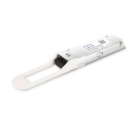QSFPTEK Module 100GBASE-ZR4 QSFP28, émetteur-récepteur de réseau informatique 100 Go, mini GBIC optique 100 Gigabit Quad petit facteur de forme LC, 1310 nm 80 km, compatible SMF pour Cisco