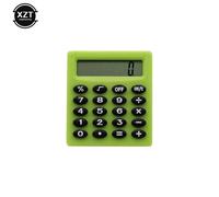 Qsj-Papeterie Boutique De Poche,Petite Calculatrice Carrée Personnalisée,Mini Couleur Bonbon,Électronique Scolaire Et De Bureau,Calculatrice Créative-Vert
