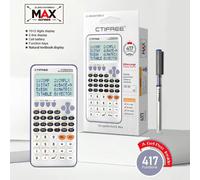 QSJ-Stylo à base d'eau gratuit - calculatrice à fonction scientifique grand écran - La fonction 417 est très adaptée aux bureaux et aux étudiants-UL-991ES PLUS MAX
