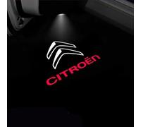 QSLLLY 2 Pièces Feux Bienvenue Voiture pour Citroen Jumpy III M 2016+,LED Projection Logo Voiture Lumière Eclairage Porte Voiture Projecteur Accessoires Décoratifs