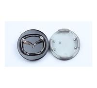 QSLLLY 4 Pièces Auto Cache Moyeux pour Mazda MX5 60mm Roue Centrale Couvercle Moyeu Central Jante Couvre Centre Capuchons Roues Enjoliveurs,B