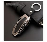QSLLLY Auto Couvre-clés pour Tesla Modell X Key Holder Coque Protection Porte Clés Boîtier Clé Distance Sac Couverture Voiture Porte Clés,E