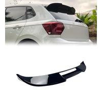 QSLLLY Becquet Toit Arrière pour VW Polo 6 MK6 Hasta GTI 2018-2025,Aileron Coffre Toit Arrière Kit d'ailes De Protection Aileron ArrièRe Tuning Exterieur Accessoires