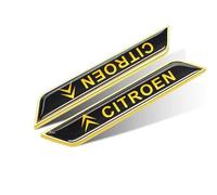 QSLLLY Emblème de Voiture Logo Badge pour Citroen,Capot Avant et Arrière et Logo du Coffre Decal Remplacement Pièces Accessoires Deco