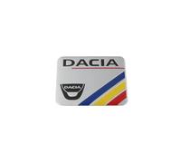 QSLLLY Emblème de Voiture Logo Badge pour Dacia Jogger Duster Spring Sandero Logan Lodgy,Capot Avant et Arrière et Logo du Coffre Decal Remplacement Pièces Accessoires Deco,B-Normal