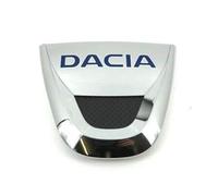 QSLLLY Emblème de Voiture Logo Badge pour Dacia Sandero/Duster/Logan,Capot Avant et Arrière et Logo du Coffre Decal Remplacement Pièces Accessoires Deco