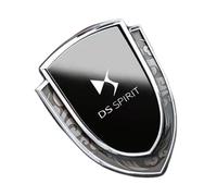 QSLLLY Emblème de Voiture Logo Badge pour DS DS3 DS4 DS5 DS6 DS7 DS9,Capot Avant et Arrière et Logo du Coffre Decal Remplacement Pièces Accessoires Deco