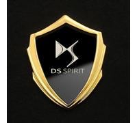 QSLLLY Emblème de Voiture Logo Badge pour DS Spirit DS3 DS4 DS4S DS5 DS6 DS7 DS9,Capot Avant et Arrière et Logo du Coffre Decal Remplacement Pièces Accessoires Deco,B-Normal