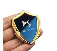QSLLLY Emblème de Voiture Logo Badge pour DS Spirit DS3 DS4 DS4S DS5 DS6 DS7 DS9,Capot Avant et Arrière et Logo du Coffre Decal Remplacement Pièces Accessoires Deco,C-Normal