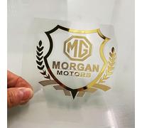 QSLLLY Emblème de Voiture Logo Badge pour Morris Garages MG 5/6/3/EZS/MG/ZS/HS,Capot Avant et Arrière et Logo du Coffre Decal Remplacement Pièces Accessoires Deco,B-Normal