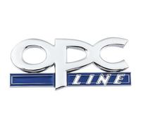 QSLLLY Emblème de Voiture Logo Badge pour Opel Astra Corsa OPC Line,Capot Avant et Arrière et Logo du Coffre Decal Remplacement Pièces Accessoires Deco,D-Normal