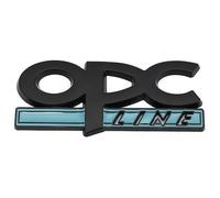 QSLLLY Emblème de Voiture Logo Badge pour Opel Astra Corsa OPC Line,Capot Avant et Arrière et Logo du Coffre Decal Remplacement Pièces Accessoires Deco,E-Normal