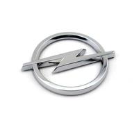 QSLLLY Emblème de Voiture Logo Badge pour Opel Corsa D 2006-2014,Capot Avant et Arrière et Logo du Coffre Decal Remplacement Pièces Accessoires Deco