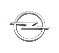 QSLLLY Emblème de Voiture Logo Badge pour Opel Insignia Corsa Vectra Antara Zafira Astra OPC,Capot Avant et Arrière et Logo du Coffre Decal Remplacement Pièces Accessoires Deco