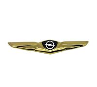 QSLLLY Emblème de Voiture Logo Badge pour Opel Vauxhall Astra L H G J K Sports Tourer Insignia Meriva Corsa C D,Capot Avant et Arrière et Logo du Coffre Decal Remplacement Pièces Accessoires Deco