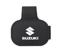 QSLLLY Porte Lunettes Voiture pour Suzuki Swift Vitara SX4 S Cross,Multifunctional Porte Lunettes Pare Soleil Support Lunettes de Soleil et Cartes Accessoire Interieur,C