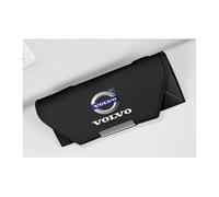 QSLLLY Porte Lunettes Voiture pour Volvo ES90 EX90 XC100,Multifunctional Porte Lunettes Pare Soleil Support Lunettes de Soleil et Cartes Accessoire Interieur,C