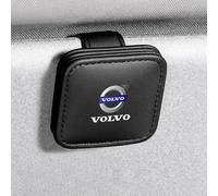 QSLLLY Porte Lunettes Voiture pour Volvo,Multifunctional Porte Lunettes Pare Soleil Support Lunettes de Soleil et Cartes Accessoire Interieur,B