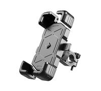 QSLLLY Support Téléphone Moto pour Honda Elite 2015-2022,360° Rotatif Pivotant Support pour Guidon Support Téléphone Moto Réglable Étanche Accessoires Smartphones,Handlebarstyle-Black