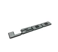 QSLLLY Voiture Emblèmes pour Mitsubishi L200,Badge Autocollants Décoration Decal Remplacement Pièces Avant Et Arrière Logo Badge Accessoires Deco