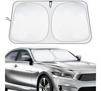 QSLLLY Voiture Pare soleils pour Volvo V40 V50 V60 V70 V90 Isolation Thermique Couverture Pare Soleil intérieur Pliable Couverture Pare Soleil Interne Blocage Chaleu,145cm*80cm