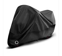 qsms01 Bâche de Moto Imperméable Compatible pour Fantic XE 50 - Portable, Anti-Rouille, Protection UV, Anti-Poussière, Accessoire de Rangement pour Moto,A/Black