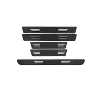 qsms01 Ensemble de 5 protecteurs de seuil de Porte pour Renault Megane IV 2020 2021 2022 2023 2024 2025, Accessoires intérieurs Anti-Rayures et imperméables.