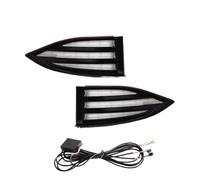 Qsnfda Circulation Diurne Pour 2022 2023 Pour Mazda Pour CX-5 Feux Diurnes Voiture Brouillard Dynamique Clignotants LED DRL