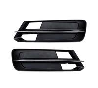 Qsnfda Circulation Diurne Pour A6 Pour Allroad 2015-2018 Calandre De Pare-chocs Avant Couvercle Lampe Gog Plaque Base Cadre Antibrouillard(Cover 1 Pair)