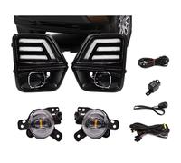 Qsnfda Circulation Diurne Pour Chevrolet Pour Colorado 2023 2024 LED Feux Diurnes DRL Clignotants Antibrouillard Pare-chocs Avant De Jour 12V