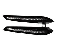 Qsnfda Circulation Diurne Pour Citroen Pour DS4S Pour DS5LS DS5 Avant Streamer Clignotant Antibrouillard Voiture LED Feux Diurnes Lumière Du Jour(Gauche et droite)