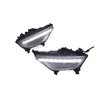 Qsnfda Circulation Diurne Pour Hyundai Pour I20 2015 2016 2017 Avec LED Feux Diurnes DRL Étanche 12V Couvercle De Phare Antibrouillard
