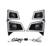 Qsnfda Circulation Diurne Pour ISUZU Pour D-max Pour Dmax 2020 2021 2022 Feux Diurnes DRL Clignotant Dynamique Lampe De Conduite