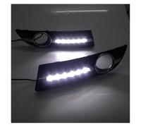 Qsnfda Circulation Diurne Pour Polo 9n3 2005-2010 LED Feux Diurnes DRL Conduite Lumière Du Jour Avec Clignotant Jaune(White and Yellow)