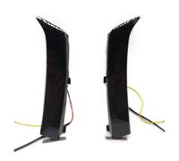 Qsnfda Circulation Diurne Pour Subaru Pour Forester 2013-2018 Avec Clignotant Jaune Feu Antibrouillard Voiture LED Feux Diurnes DRL(No Dynamic,Blanc)