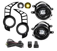 Qsnfda Circulation Diurne Pour Toyota Pour 4 Runner 2014 2015 2016-2023 Voiture DRL Avec Antibrouillard LED Feux Diurnes(DRL Fog lamp E)