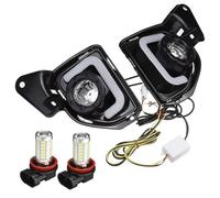 Qsnfda Circulation Diurne Pour Toyota Pour Hiace 2014-2018 Ensemble De Phares Antibrouillard Feux Jour Led Diurnes DRL Avec Ampoules H11 6000K ~ 6700K